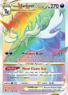 Hisuian Samurott VSTAR 197/189 Rainbow Rare from Astral Radiance