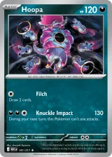 Hoopa 141/217 Rare from Ascended Heroes