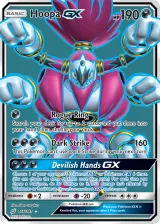 Hoopa-GX 166/181 Ultra Rare from Team Up
