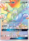 Hoopa-GX 187/181 Rainbow Rare from Team Up