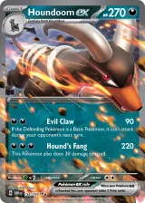 Houndoom ex 134/197 Double Rare from Obsidian Flames
