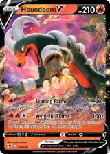 Houndoom V 021/189 Rare Holo V from Darkness Ablaze