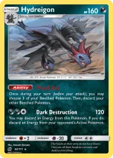 Hydreigon 62/111 Rare from Crimson Invasion