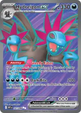 Hydreigon ex 161/086 Ultra Rare from White Flare