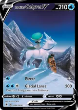 Ice Rider Calyrex V TG14/TG30 Rare Holo V from Astral Radiance