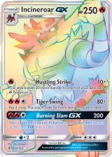 Incineroar-GX 147/145 Rainbow Rare from Guardians Rising