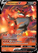 Incineroar V 008/073 Rare Holo V from Champion's Path