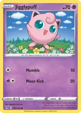 Jigglypuff 067/189 Common from Darkness Ablaze