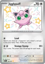 Jigglypuff 198/091 Shiny Rare from Paldean Fates
