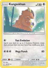 Kangaskhan 128/181 Uncommon from Team Up