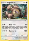 Kangaskhan 133/189 Rare Holo from Darkness Ablaze