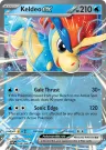 Keldeo ex 030/086 Double Rare from White Flare