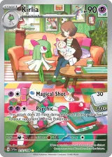 Kirlia 212/198 Illustration Rare from Scarlet & Violet Base