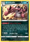 Krookodile 113/195 Rare Holo from Silver Tempest