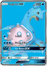 Lapras-GX 139/149 Ultra Rare from Sun & Moon Base