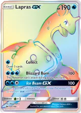 Lapras-GX 151/149 Rainbow Rare from Sun & Moon Base
