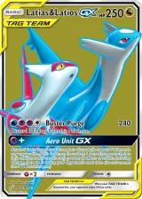 Latias & Latios-GX 169/181 Ultra Rare from Team Up