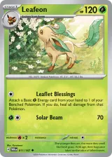 Leafeon 011/167 Uncommon from Twilight Masquerade