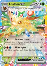 Leafeon ex 006/131 Double Rare from Prismatic Evolutions