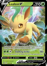 Leafeon V 013/159 Rare Holo V from Crown Zenith