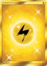 Lightning Energy 168/145 Secret Rare from Guardians Rising