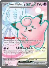 Lillie's Clefairy ex 173/159 Ultra Rare from Journey Together
