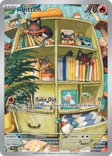 Litten 167/162 Illustration Rare from Temporal Forces