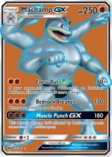 Machamp-GX 135/147 Ultra Rare from Burning Shadows
