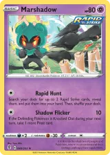 Marshadow 080/203 Rare Holo from Evolving Skies