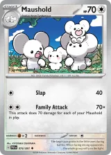 Maushold 074/091 Uncommon from Paldean Fates
