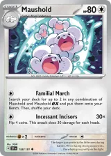 Maushold 158/191 Uncommon from Surging Sparks