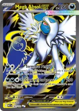 Mega Absol ex 161/132 Ultra Rare from Mega Evolution Base