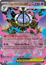 Mega Chandelure ex 038/084 Double Rare from Pitch Black