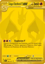 Mega Charizard Y ex 294/217 Mega Hyper Rare from Ascended Heroes