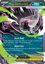 Mega Darkrai ex 048/084 Double Rare from Pitch Black