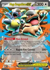 Mega Kangaskhan ex 104/132 Double Rare from Mega Evolution Base