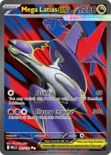Mega Latias ex 163/132 Ultra Rare from Mega Evolution Base