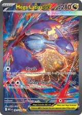 Mega Latias ex 181/132 Special Illustration Rare from Mega Evolution Base