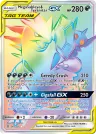 Mega Sableye & Tyranitar-GX 245/236 Rainbow Rare from Unified Minds