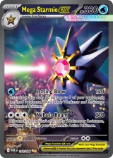 Mega Starmie ex 118/088 Special Illustration Rare from Perfect Order