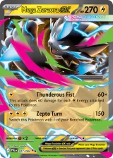 Mega Zeraora ex 027/084 Double Rare from Pitch Black
