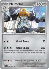Melmetal 104/142 Rare from Stellar Crown