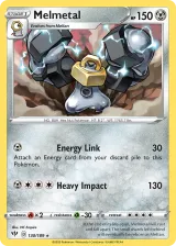 Melmetal 130/189 Rare from Darkness Ablaze
