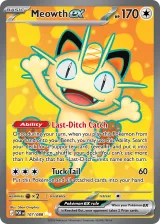 Meowth ex 107/088 Ultra Rare from Perfect Order