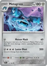 Metagross 115/162 Uncommon from Temporal Forces