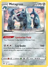 Metagross 118/185 Rare from Vivid Voltage