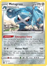 Metagross 119/195 Rare Holo from Silver Tempest