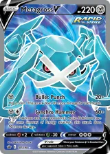 Metagross V 181/198 Ultra Rare from Chilling Reign