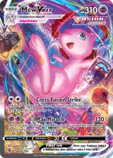 Mew VMAX 269/264 Rainbow Rare from Fusion Strike