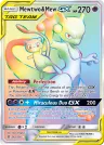 Mewtwo & Mew-GX 242/236 Rainbow Rare from Unified Minds